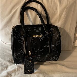 Mei & Ge Black and White Tote Bag-EUC